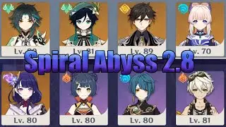 New 2.8 Abyss - Xiao & Raiden National Spiral Abyss Floor 12 - Genshin Impact