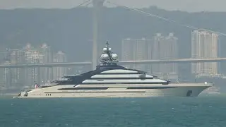 M/V NORD (Lürssen 142m superyacht ) Russian Billionaire’s Superyacht @ Hong kong