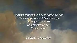 La Lune - Billie Marten (Lyric Video)