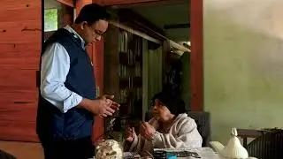 Pamitan dengan Ibu dan Fery sebelum berangkat ke Papua