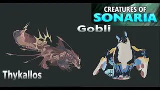 СУЩЕСТВА Session Gacha GOBLI и THYKALLOS Creatures of Sonaria! +ИТОГИ КОНКУРСОВ!