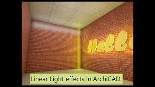 ArchiCAD   Linear Light Effects
