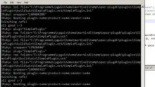 Opaz PlugDK Demo - Live Ruby VST coding!