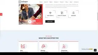 Induspro - Factory and Industrial WordPress Theme engineering machinery Easy Create Website