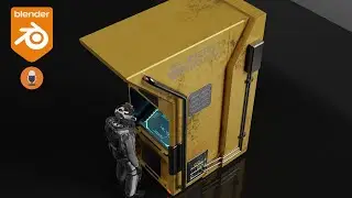 Futuristic Terminal Design in Blender: Modeling and Rendering Tutorial