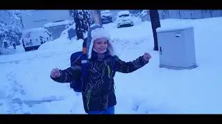 Vlog из Германии '21-Вот так Зима в Германии, сколько снега!