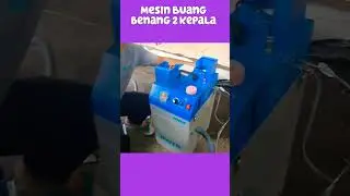Mesin buang benang 2 kepala merek berkualitas JINZEN #konveksibandung #viralshorts  #garments
