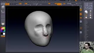 Моделируем гипсового Цезаря в ZBrush Часть 1