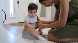 USA 🇺🇸 POTTY AT 7 MONTHS