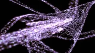 Thomas Strange Attractor driven by Bach