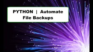 Python | Automate File Backups