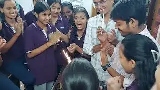 Birthday celebration 🎂 || cake ki barish 😍