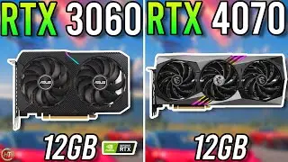 RTX 3060 12GB vs RTX 4070 - Insane Upgrade?