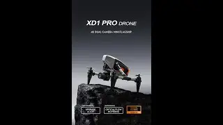 JHD XD1 Mini Drone WIFI Height Maintaining Four Sides Obstacle Avoidance RC Quadcopter Toys