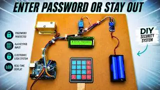 I built a Password Door Lock using Arduino — and it's perfect for beginners!