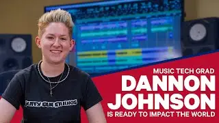 Music Tech Grad Dannon Johnson  is Ready to Impact the World
