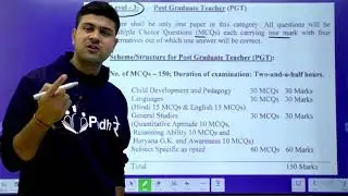 HTET 2021 Notification HTET Level-03 PGT Chemistry