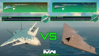 Bayraktar MIUS-B VS BAE System Taranis | VIP Drone Comparison |  Modern Warships