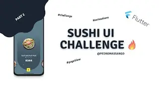 Sushi Order App | Flutter Challenge - #2