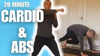 Burn Fat Fast: 20-Minute Intense Cardio and Abs Workout (No Equipment)