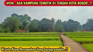 KAMPUNG AGRO EDU WISATA ORGANIK MULYAHARJA | WISATA ALAM PERSAWAHAN DI TENGAH KOTA BOGOR..!!