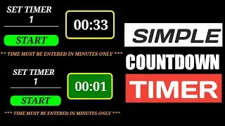 Countdown timer using html ,css and JavaScript (2020)