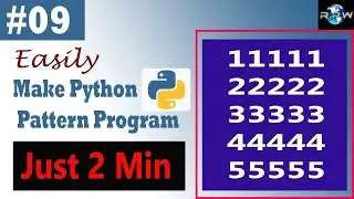 Python pattern part 9