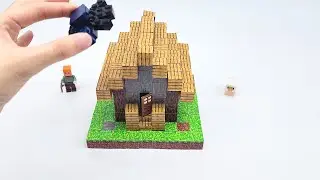 TODAY I HAVE BUILT A BEAUTIFUL HOUSE FOR THE VILLAGERS, PLEASE CONTINUE TO HELP ME.