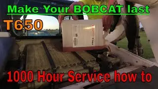 Don’t Neglect Your Machine! | (Bobcat T650 1000 Hr. Service)