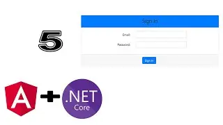 Angular 8 with ASP.Net Core Tutorial part 5 Login Form