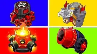 Bloons TD 6 - 4-Player No Monkeys Challenge | JeromeASF