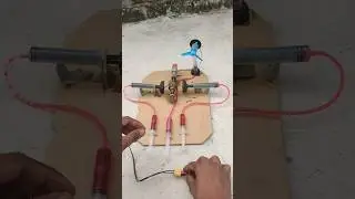 Hydraulic rotate DC motor||#experiment #shorts #motor #hydraulic #dc #fanvideo