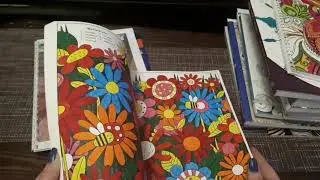 Hobby Challenge/Simple Geometry/Co-Colouring/Antistress Colouring/Colouring for Adults