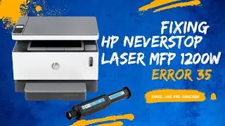 Fixing HP Neverstop Laser MFP 1200w Printer Error 35 | Easy Solutions