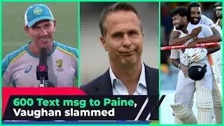600 Text messages to Paine, Vaughan slammed in Twitter, India vs Australia - Top News