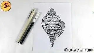 How to draw a doodle art /inside doodle art design/easy step by step doodle art by S artworks