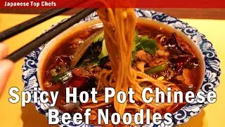 [ENG SUB] Spicy Hot Pot Chinese Beef Noodles | Delicious Spicy Noodles Popular Among Women
