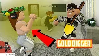 EXPOSING A GOLD DIGGER ON ROBLOX PRANK! - Noob Turns Into a Millionare?!?