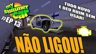 My Summer Car: COMPREI AS PEÇAS PRO SATSUMA LIGAR E DEU MEGA RUIM!
