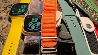 My Insane Apple Watch Ultra Band Collection