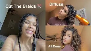 Cutting Out My Braids + My Aftercare Routine | Charline MA