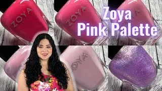 Zoya Pink Palette Summer 2022 Collection - Janixa - Nail Lacquer Therapy