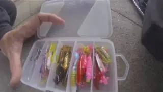 Angeln in der Trave in Sommer - Macadam Fishing Köderset Test : Hecht/Barch/Zander