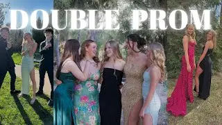 DOUBLE PROM//grwm, flower bouquets, dance