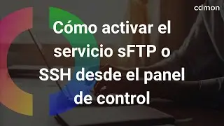 Cómo activar el servicio sFTP o SSH desde el panel de control