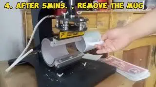 HOW TO PRINT PERSONALIZED MUG using Heat Press Machine