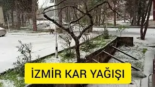 İzmir kar yağışı