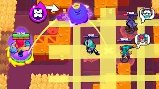0.1% ESCAPE! GROM's HYPERCHARGE IS TOO OP 💣 Brawl Stars 2024 Funny Moments, Fails, Glitches ep.1372