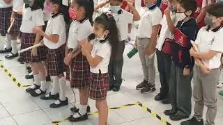 Helena cantando, fin de 1ero de primaria CEN