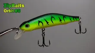 Воблер копия ZIPBAITS ORBIT 80 SP с Алиэкспресс от BEARKING. Воблер на щуку, окуня